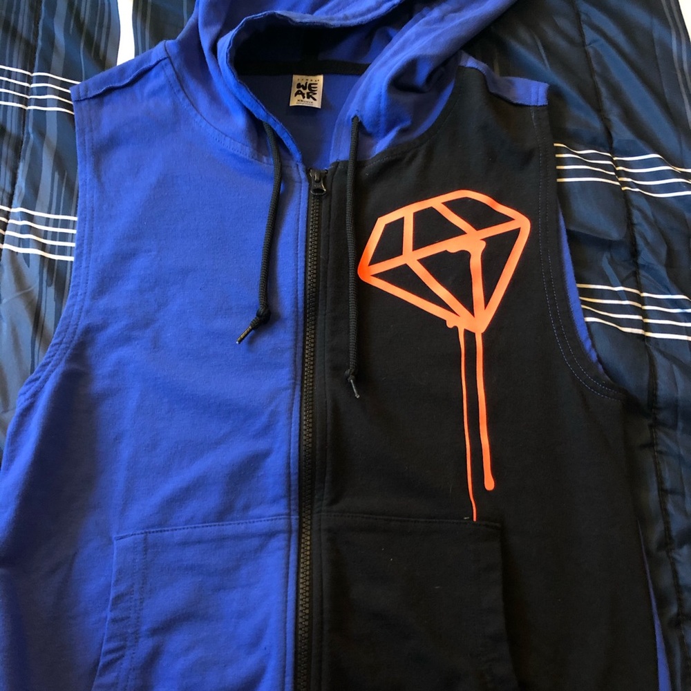 Zumab Cut off hoodie